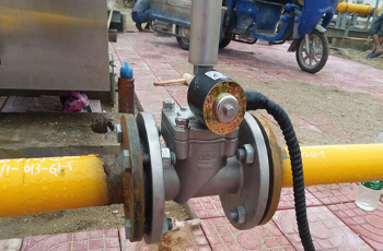 燃氣緊急切斷電磁閥工程案例